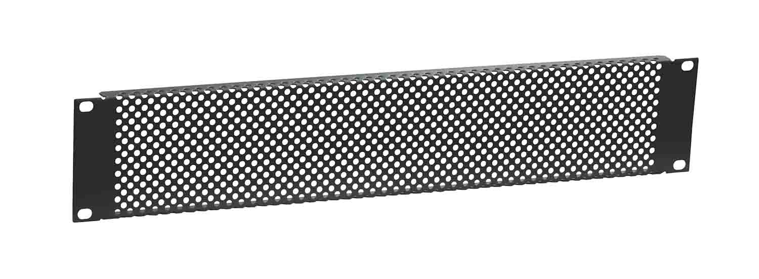 Gator Cases GRW-PNLPRF1, 1U Perforated Flanged Panel - Hollywood DJ
