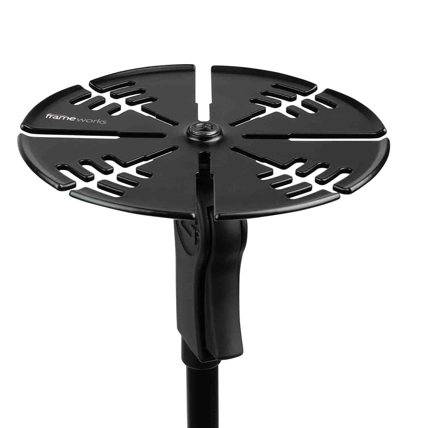 Gator Frameworks GFW-CABLEHNGRTRAY Microphone Stand Cable Hanger and Organizer - Hollywood DJ