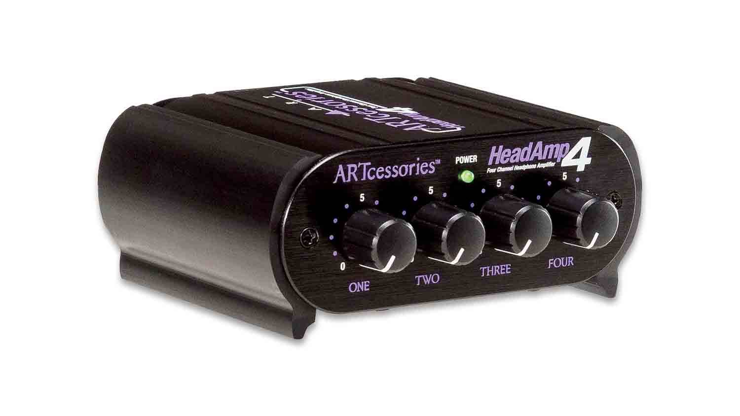 Art HEADAMP4, 8 Output Stereo Headphone Amp - Hollywood DJ