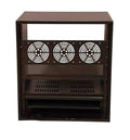 Gator Cases GR-STUDIO-12U, 12U Studio Rack Cabinet - 15.5″ deep - Hollywood DJ