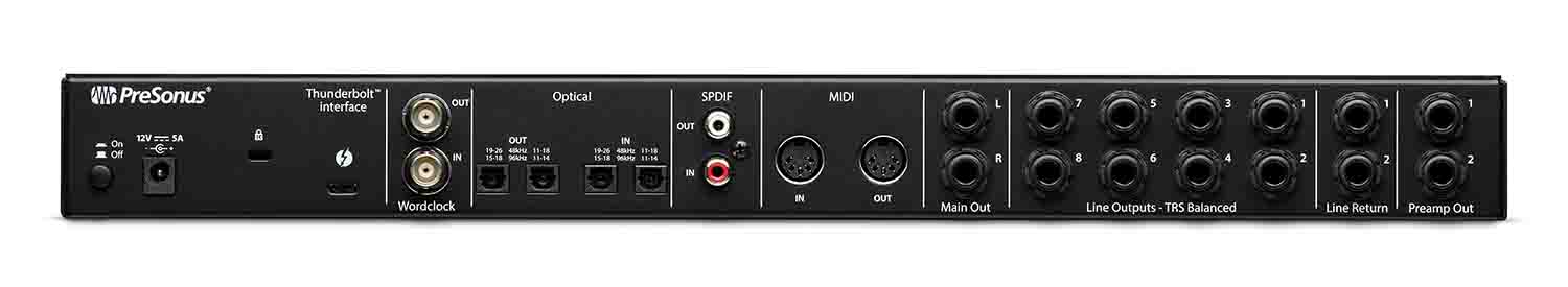 PreSonus QUANTUM 2626, 26x26 Thunderbolt 3 Audio Interface - Hollywood DJ