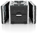 Gator Cases GRR-8PL-US Powered Rolling Molded 8U Rack Case - Hollywood DJ