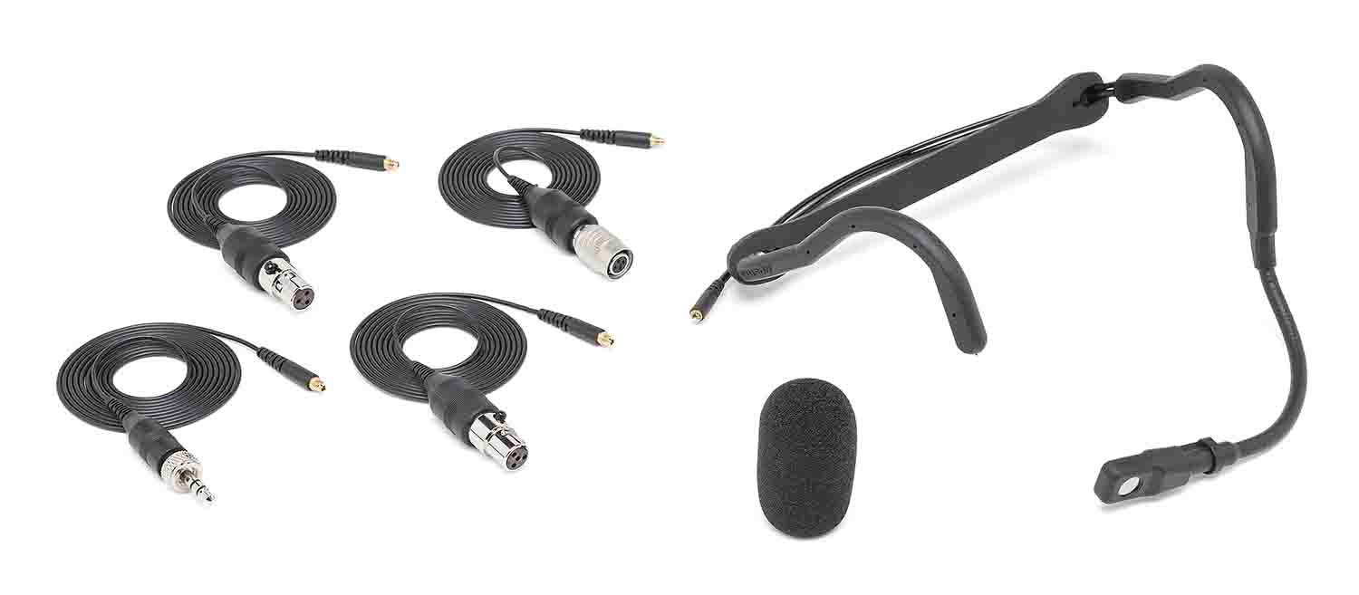 Samson QEX Bidirectional Fitness Headset Microphone for Wireless Transmitters - Hollywood DJ