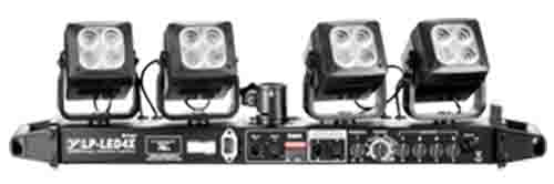 Yorkville LP-LED4X, 4 x LED Lighting Head System - Hollywood DJ