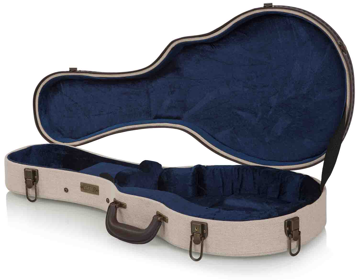 Gator Cases GW-JM MANDOLIN Deluxe Wood Case for Mandolin - Journeyman Burlap Exterior Gator Cases
