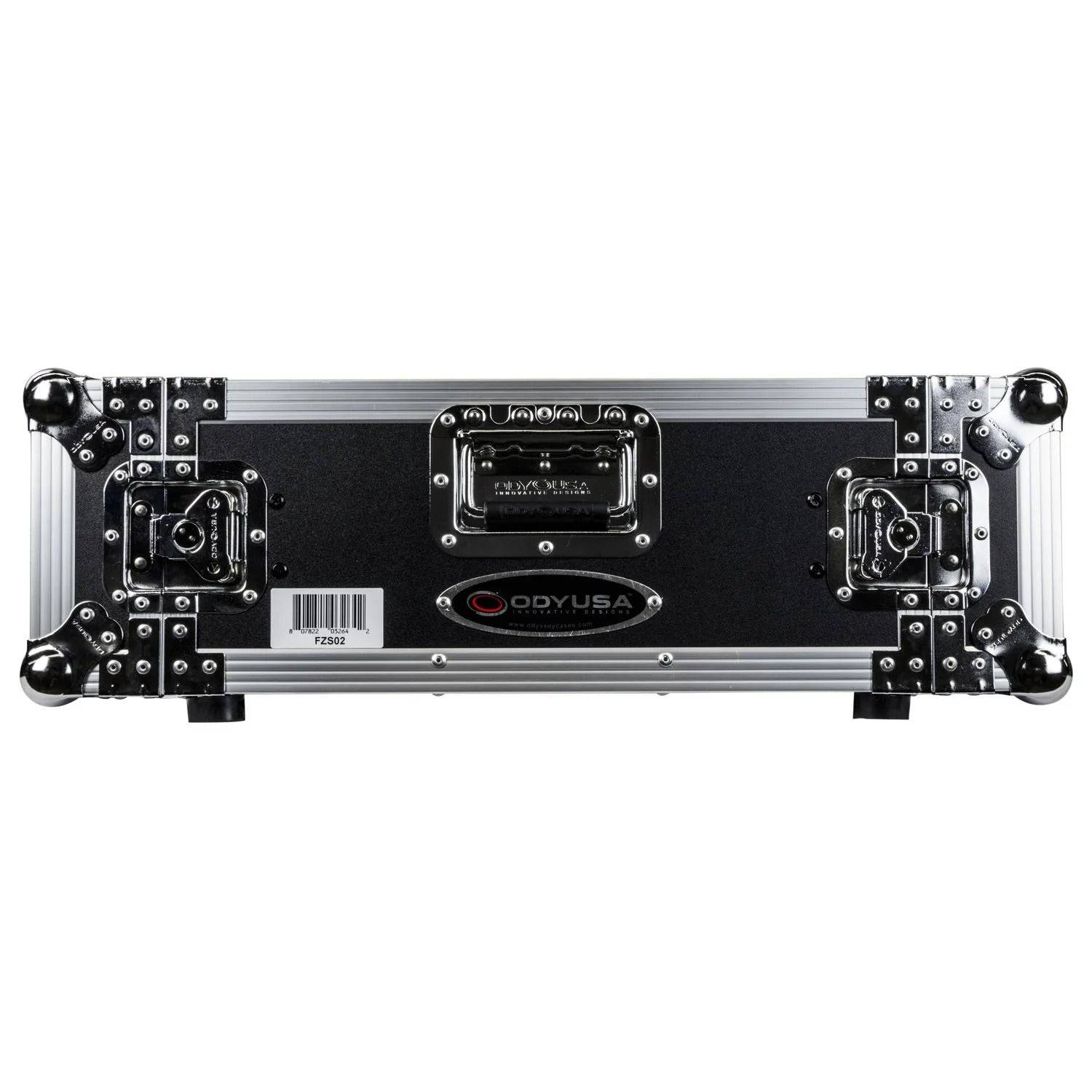 Odyssey FZS02, 2U Shock Mount Rack Flight Case - Hollywood DJ