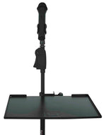 Gator GFW-SHELF1115 Microphone Stand with Accessory Shelf - Hollywood DJ