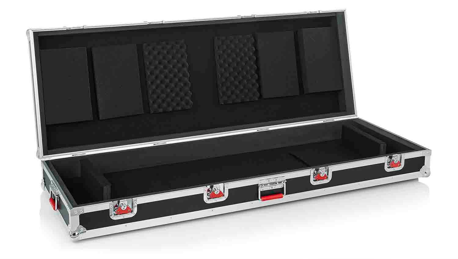 Gator Cases G-TOUR 88V2 Road Case for 88 Note Keyboards with Wheels - Hollywood DJ