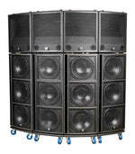 Yorkville Sound SA153, Synergy Array Series 3-Way Powered Portable PA Speaker - 15 Inch - Hollywood DJ