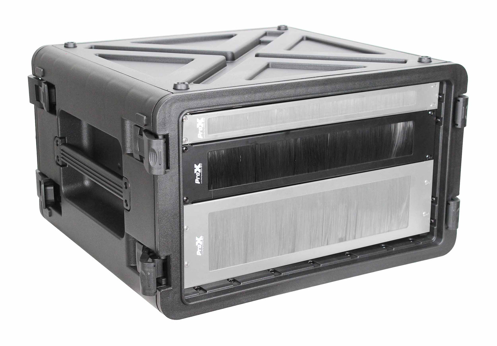 ProX T-P2BR, 2U Rack Panel Brush Cable Management Slot Strips by ProX Cases