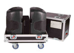 Gator Cases G-TOUR SPKR-212 G-TOUR Series Double Speaker Case for Two 12″ Loud Speakers - Hollywood DJ