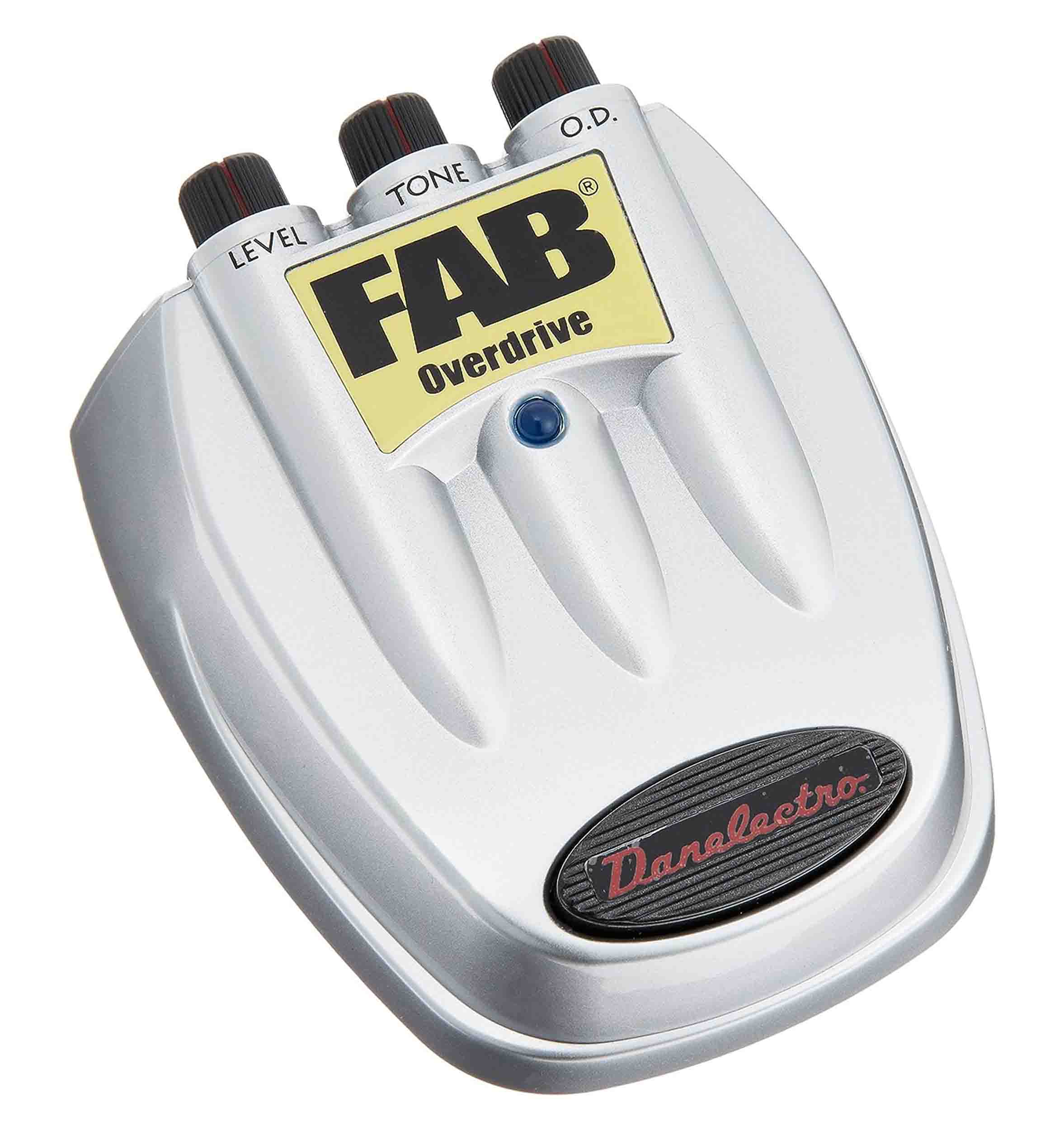 Danelectro D-2 Fab Overdrive Effects Pedal - Hollywood DJ