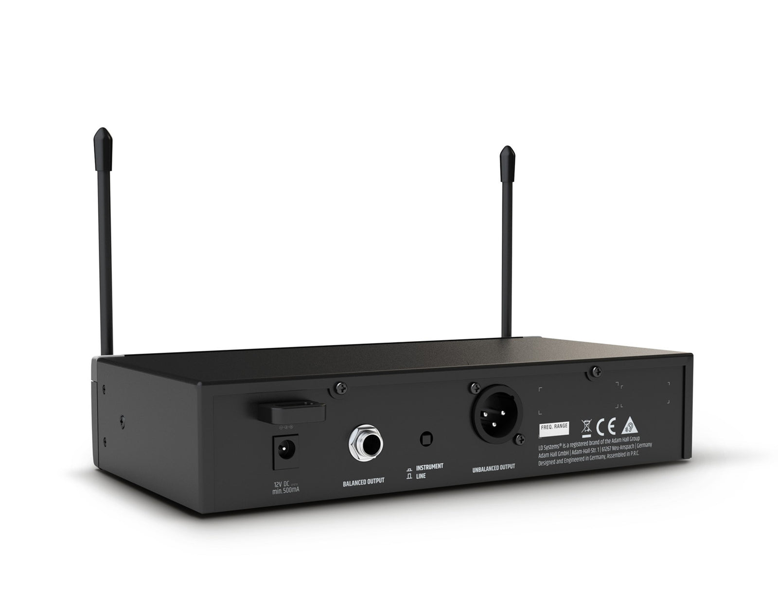LD Systems U304.7 R, Receiver 470 - 490 MHz - Hollywood DJ