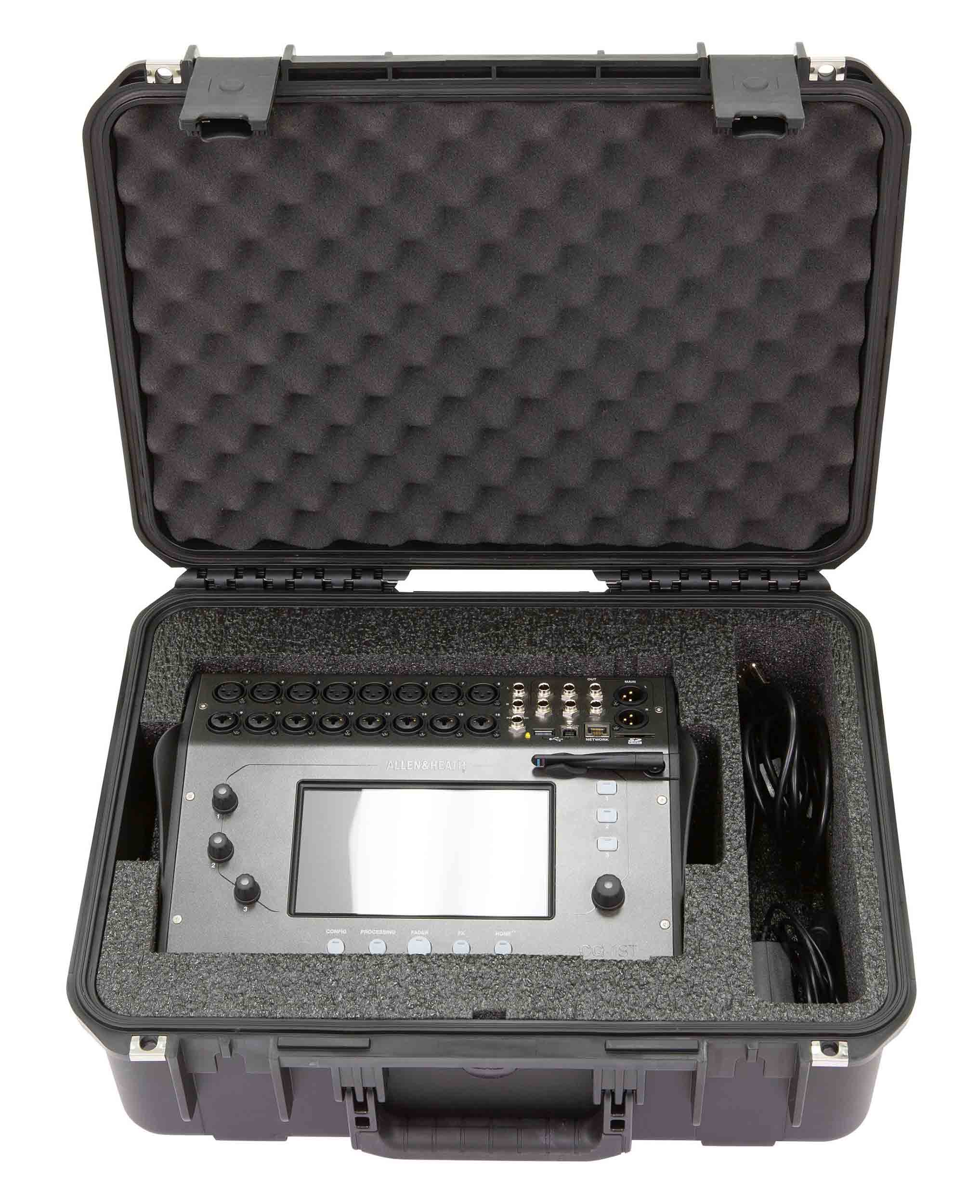 SKB Cases 3i1813-7-CQ1, iSeries Mixer Case for Allen & Heath CQ-12T or CQ-18T - Hollywood DJ