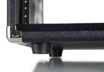 Gator Cases GR-RETRORACK-2BK Vintage Amp Vibe Rack Case - 2U Black - Hollywood DJ