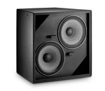 JBL PD525S, High Output Dual 15 Inch Low Frequency Subwoofer Loudspeaker - Hollywood DJ