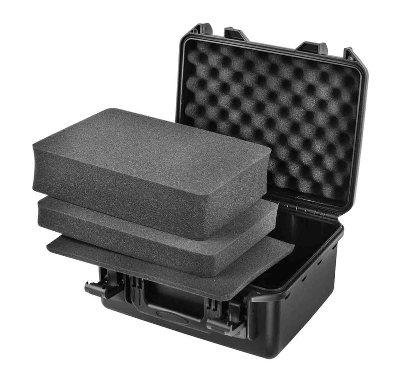 Odyssey VU120906 Vulcan Injection-Molded Utility Case with Pluck Foam - 13 x 9.5 x 5" Interior - Hollywood DJ
