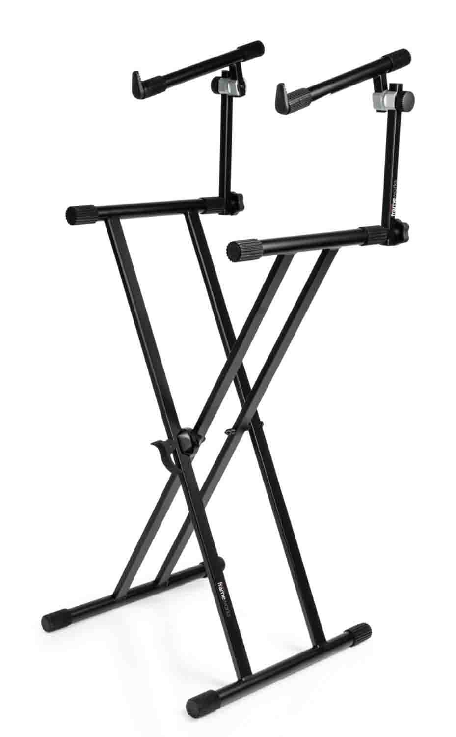Gator Frameworks GFW-KEY-5100XT 3rd Tier Add-On for "X" Style Keyboard Stand - Hollywood DJ