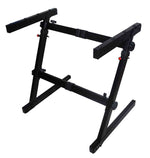 ProX X-ZSTN Heavy Duty Z-Stand Keyboard Case Stand - Hollywood DJ