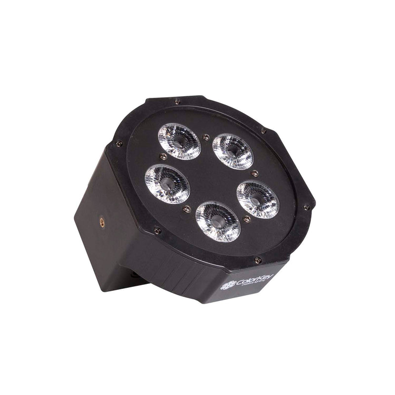 B-Stock: Colorkey CKU01-2150, WaferPar HEX 5 High-Output 6-In-1- LED Wash - Hollywood DJ