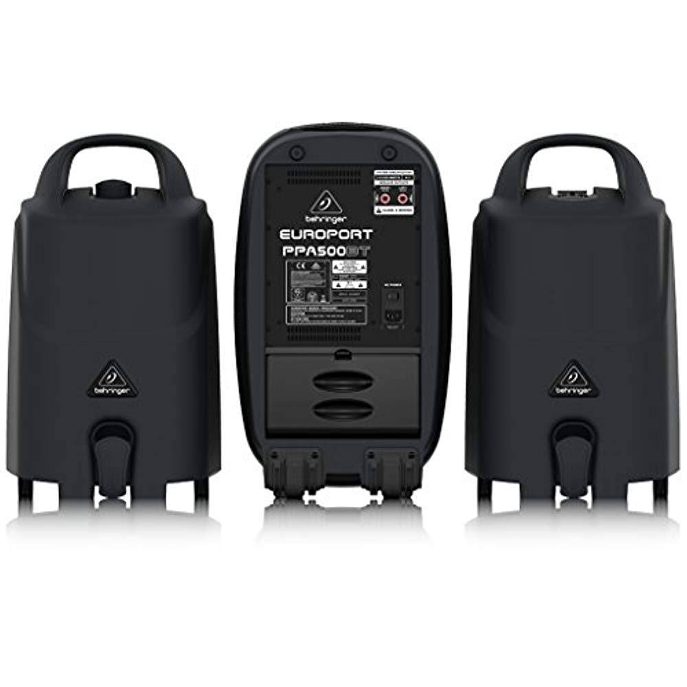 Behringer PPA500BT, 500W 6-Channel Portable PA system with Bluetooth - Hollywood DJ