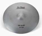 On Stage LVCP5000, Low Volume Cymbals - Polished Silver On-Stage