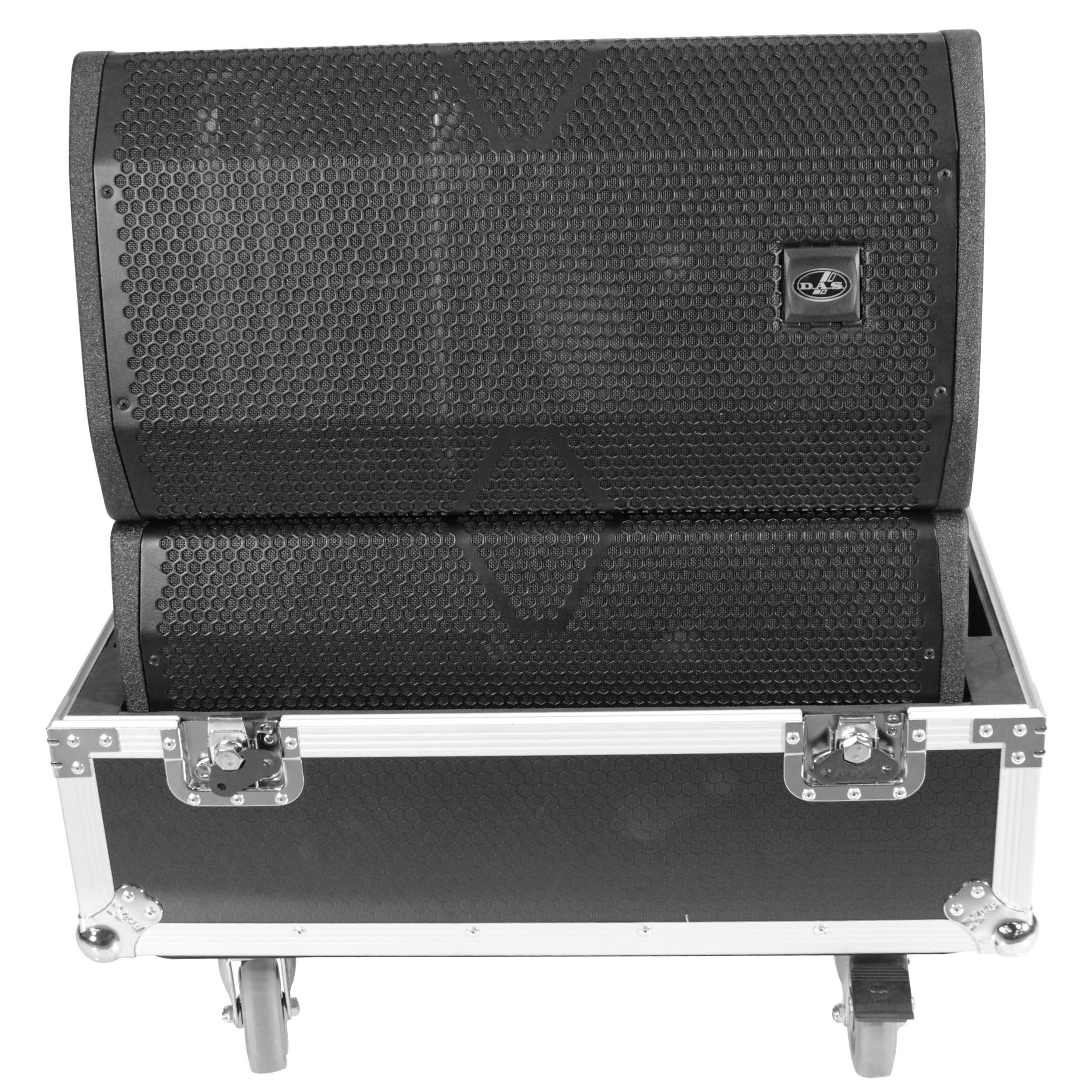 ProX XS-282620LASPW Universal Line Array Speaker Case w/ Wheels Fits 2 - Hollywood DJ
