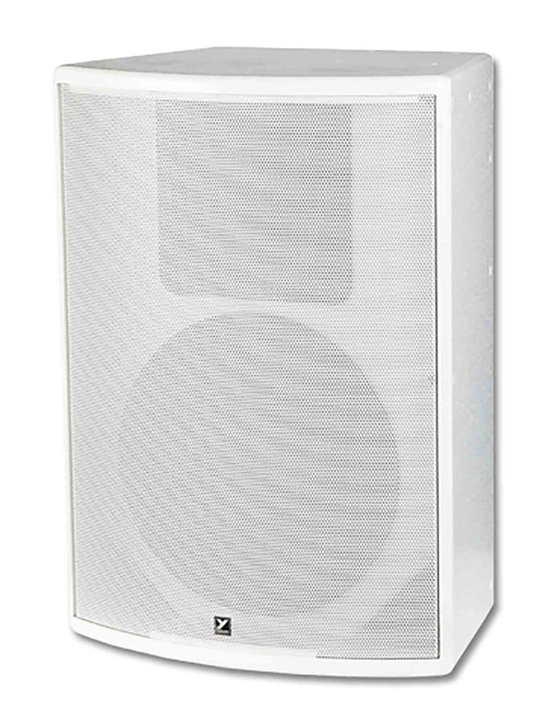Yorkville Sound C15W, Coliseum Series 500W 2-Way Installation Speaker 15 Inch - White Yorkville