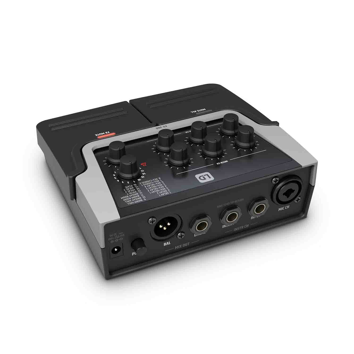 LD Systems FX 300 2-Channel Pedal with 16 Digital Effects - Hollywood DJ