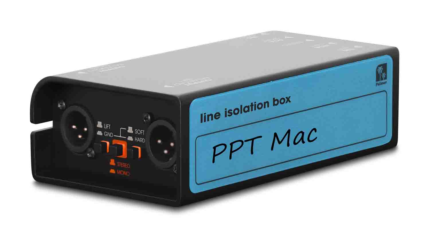 B-Stock: Palmer Naab Passive 2-Channel Media DI-Box - Hollywood DJ