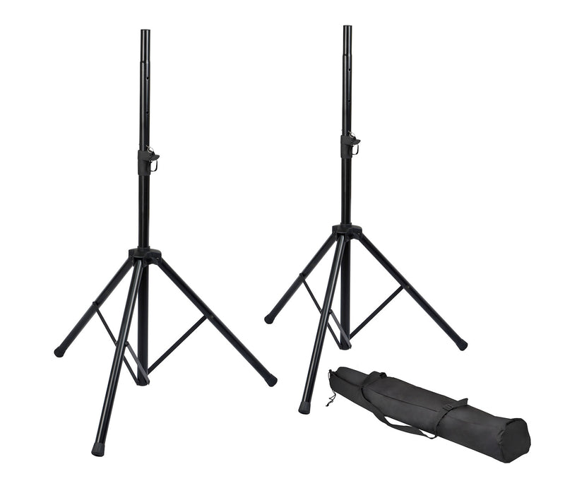 Gator Frameworks RI-SPKRSTDSET, Rok-It Speaker Stand Set with Bag - Hollywood DJ