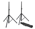 Gator Frameworks RI-SPKRSTDSET, Rok-It Speaker Stand Set with Bag - Hollywood DJ