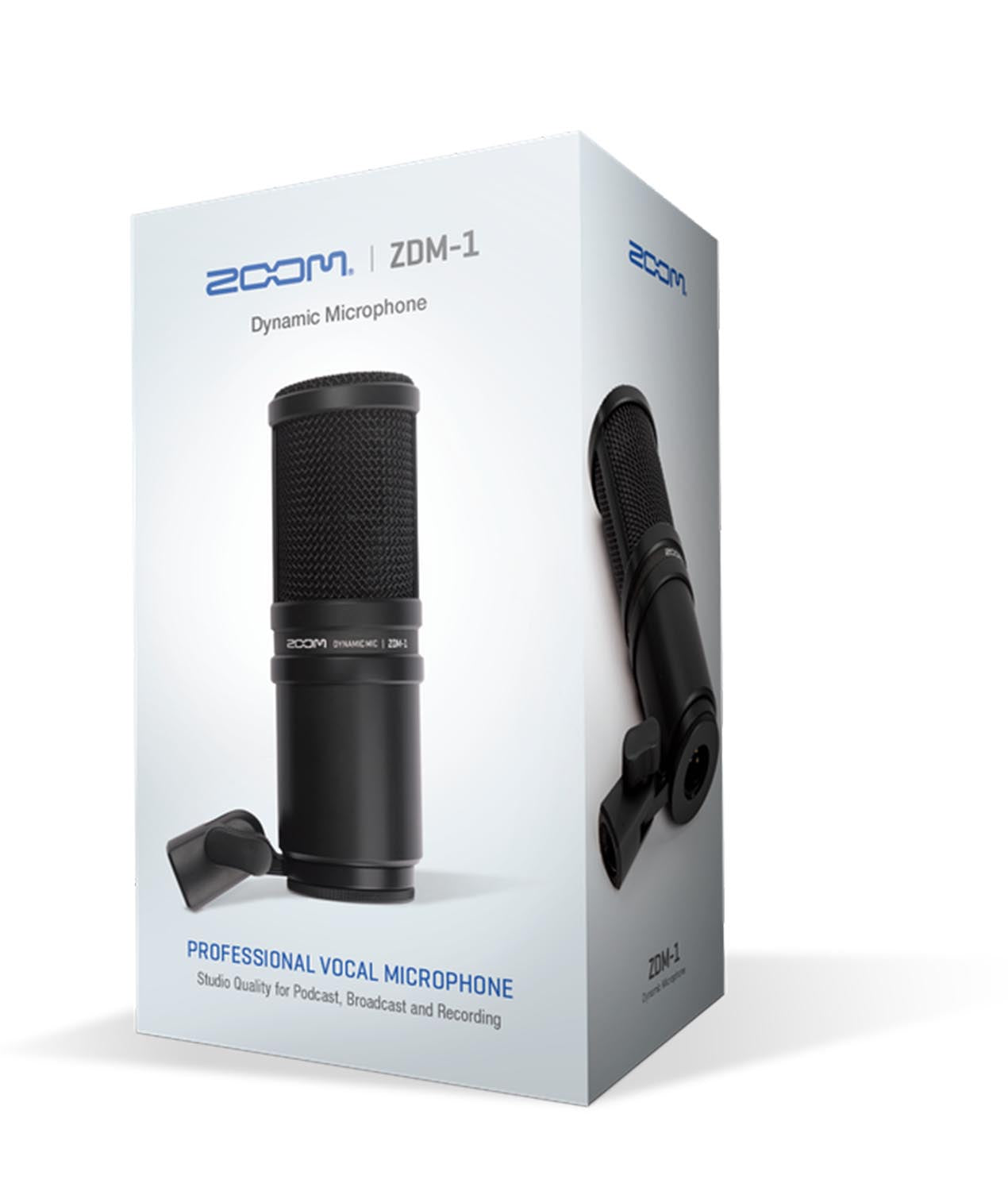 Zoom ZDM-1 Dynamic Vocal Microphone for Podcasting and Music - Hollywood DJ