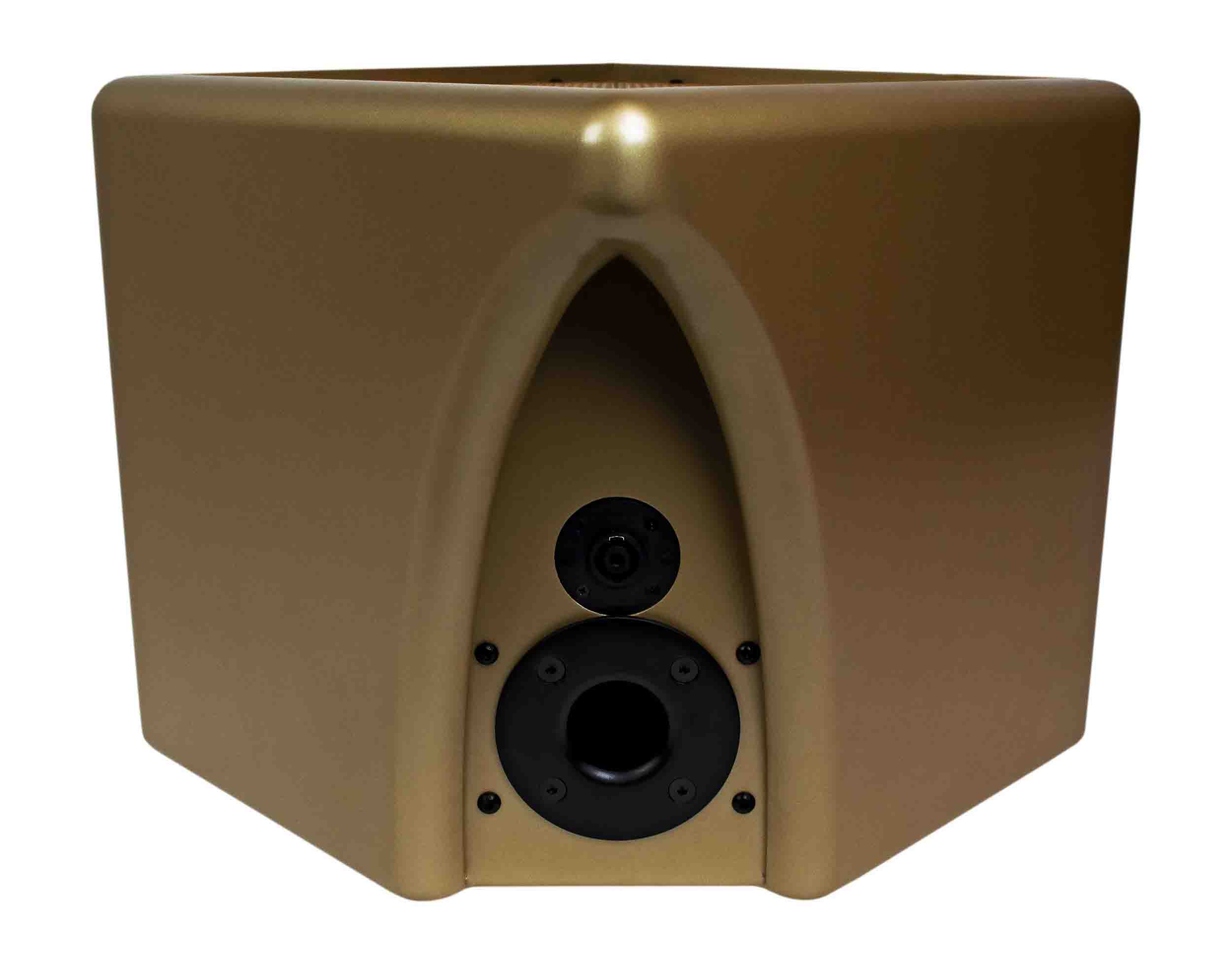 BassBoss BB-DIAMON-RP-EG Remote Powered Main Speaker - Gold - Hollywood DJ