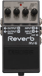 Boss RV-6, Digital Compact And Versatile Reverb Pedal - Hollywood DJ
