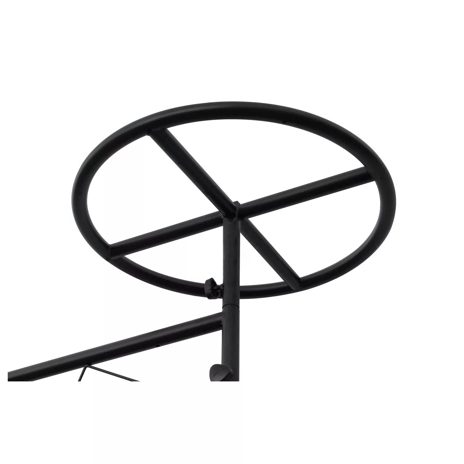 Odyssey LTMTS10H, Black 10-Feet Wide Halo Ring Mobile Lighting Tree System - Hollywood DJ