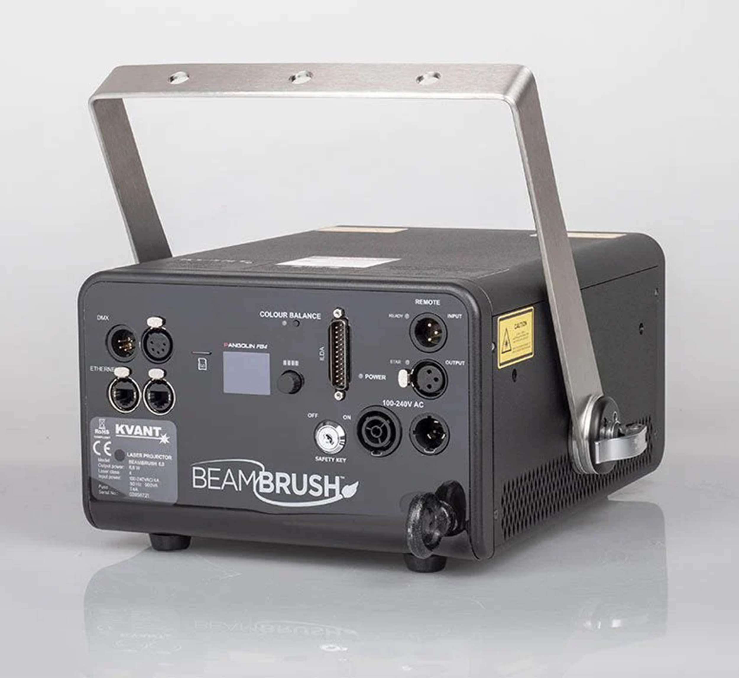 Kvant Lasers Beam Brush 7000, Professional Full-Color RGB Laser Display System - Hollywood DJ