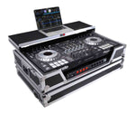 ProX XS-XDJXZ SZ WLT, Flight Case for Pioneer XDJ-XZ and DDJ-SZ2 Digital Controller with Laptop Shelf and Wheels - Hollywood DJ