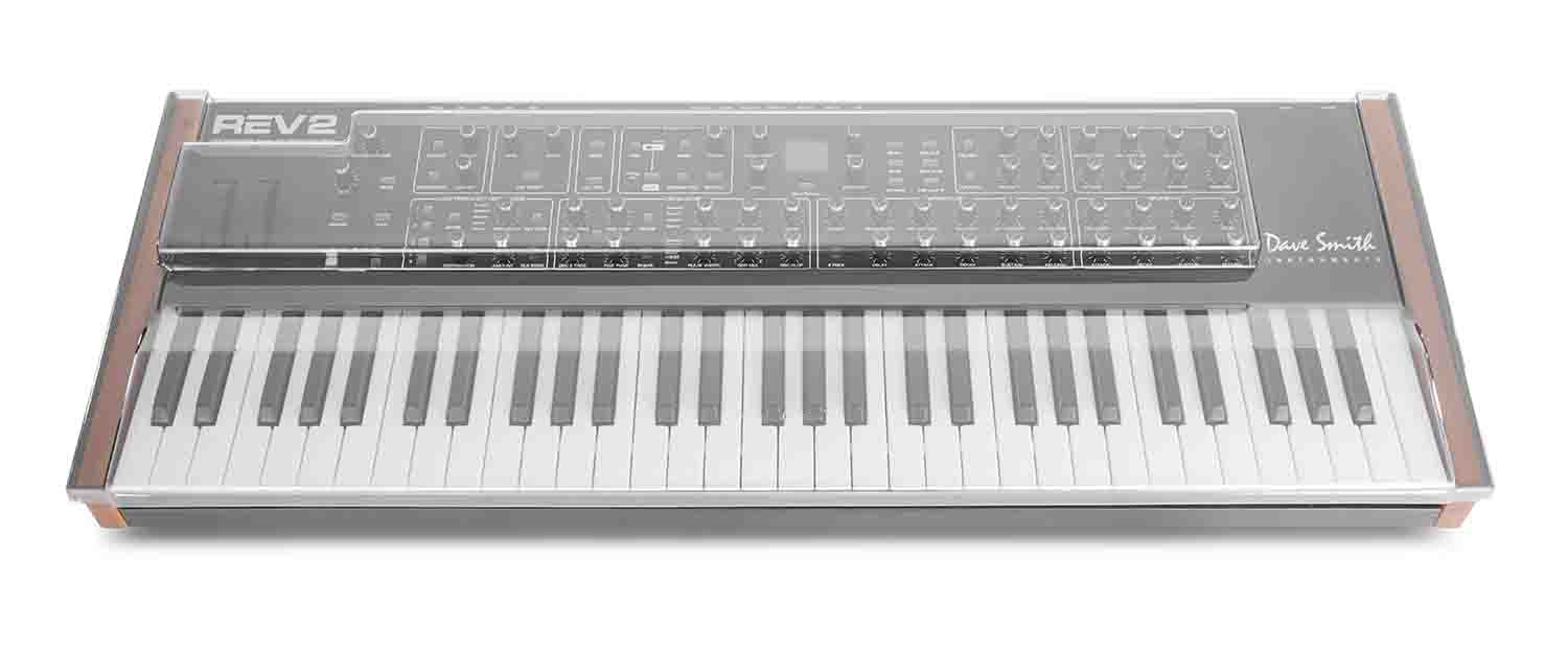 Decksaver DS-PC-REV2KEYBOARD Protection Cover for Sequential Rev-2 Keyboard - Hollywood DJ