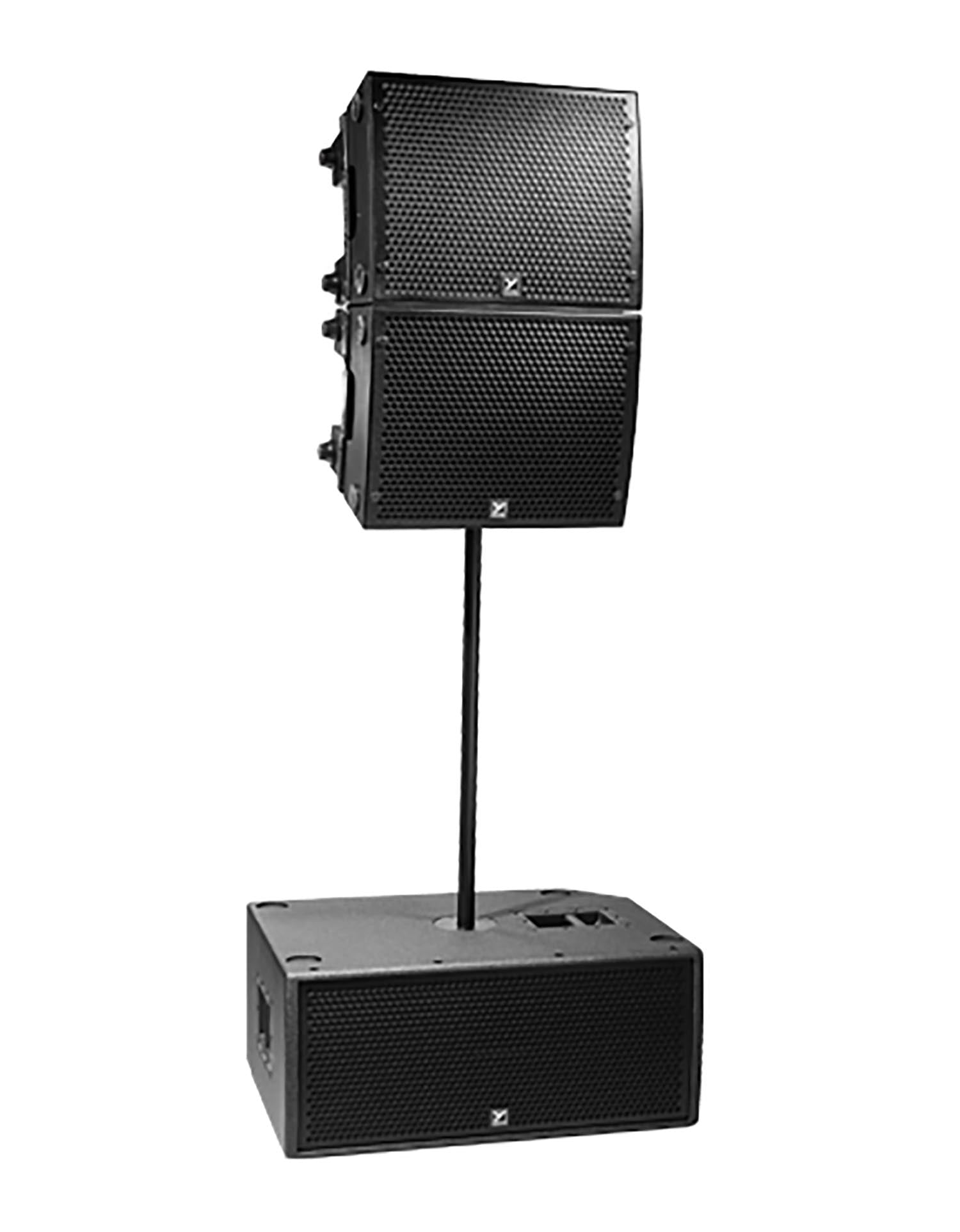 Yorkville Sound PSA1S, Paraline Series 1400W Active Subwoofer with Flying Hardware - 12Inch - Hollywood DJ