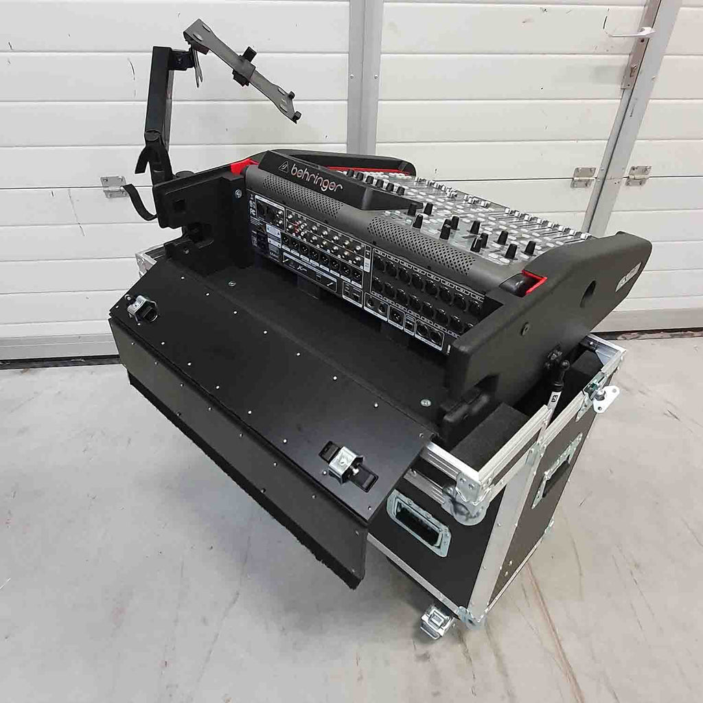 ProX XZF-BX32C Flip-Ready Easy Retracting Hydraulic Lift Case for Behringer  BX32 Compact Console