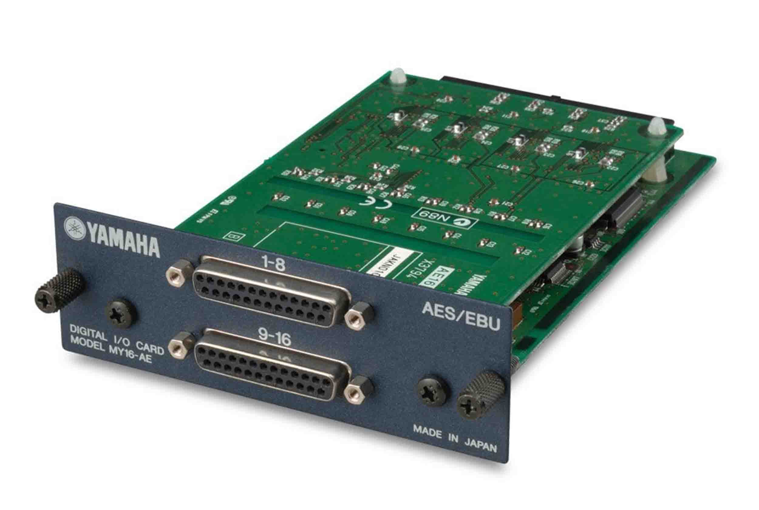 Yamaha MY16AE, 6-Channel AES/EBU I/O Interface Card Yamaha