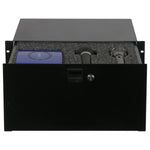 Odyssey ADFRD05, 5U Rack Mountable Drawer With Interior Diced Foam - Hollywood DJ