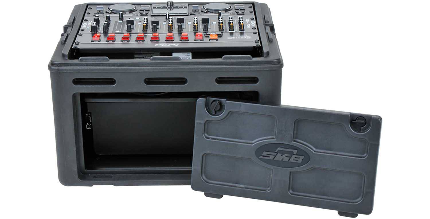 SKB Cases 1SKB-R104 Audio and DJ Rack Case - Hollywood DJ