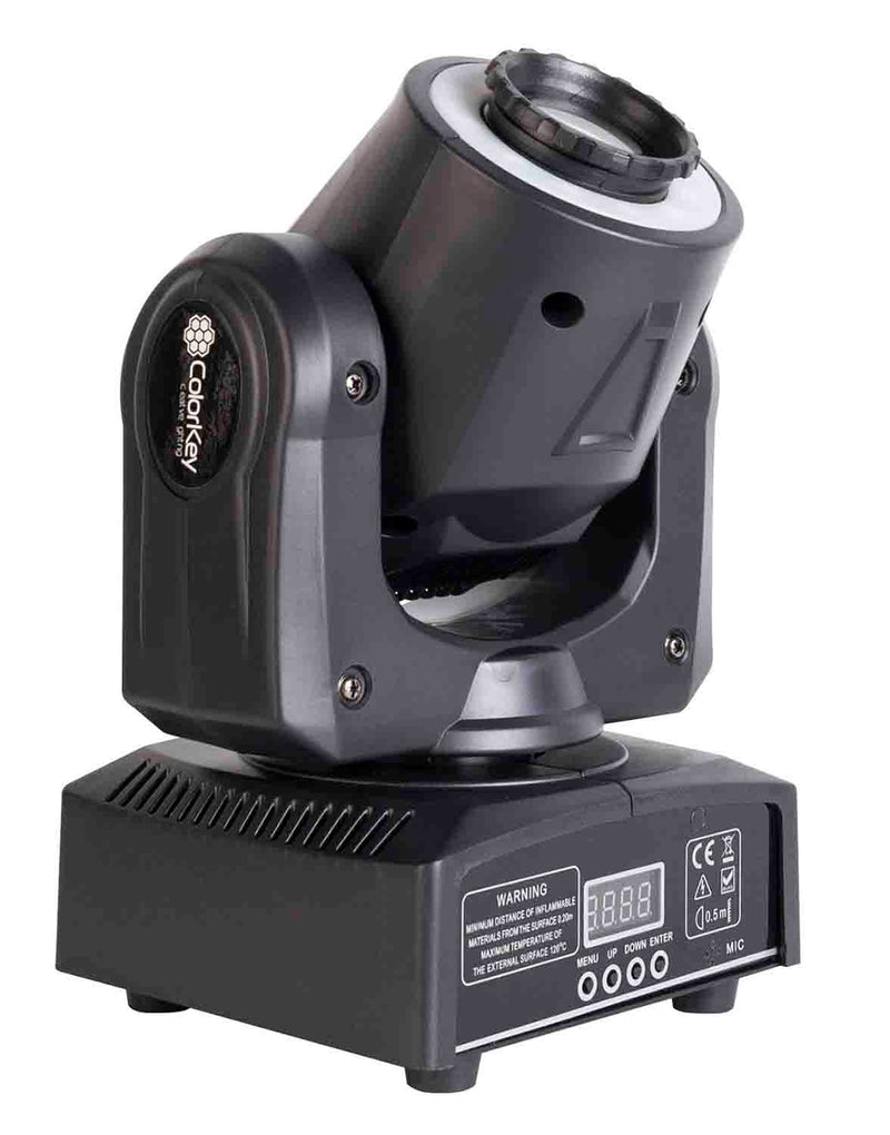 ColorKey CKU01-5036 Mover Halo Spot Moving Head With RGB LED - Hollywood DJ