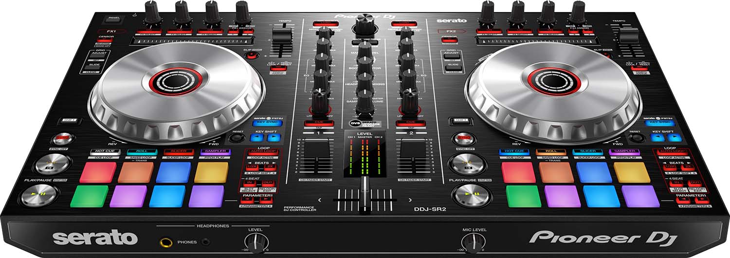 B-Stock: Pioneer DJ DDJ-SR2 Portable 2 Channel Controller For Serato DJ Pro - Hollywood DJ