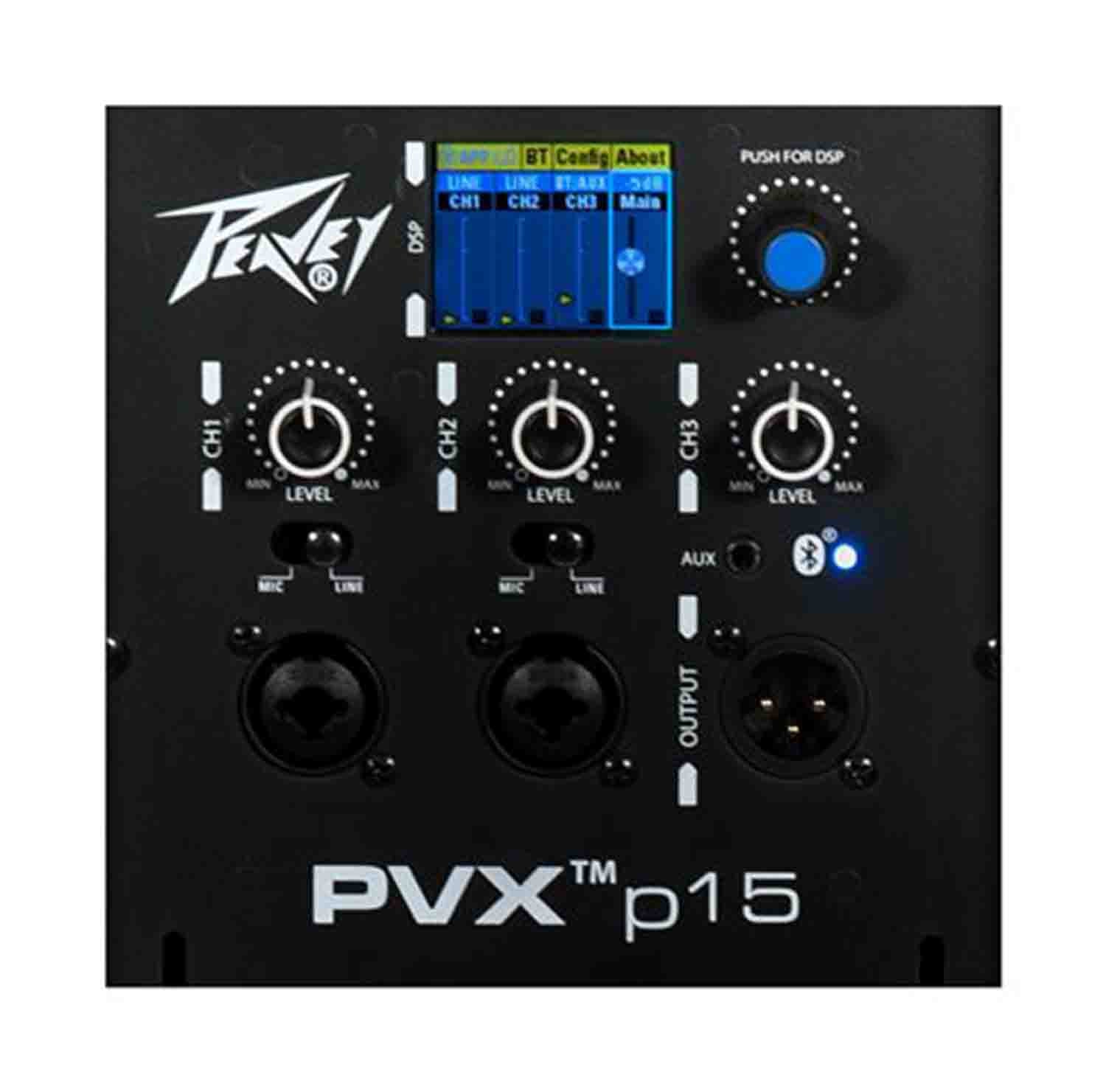 Peavey PVXp 15 Bluetooth Powered Loudspeaker - 15-inch - Hollywood DJ