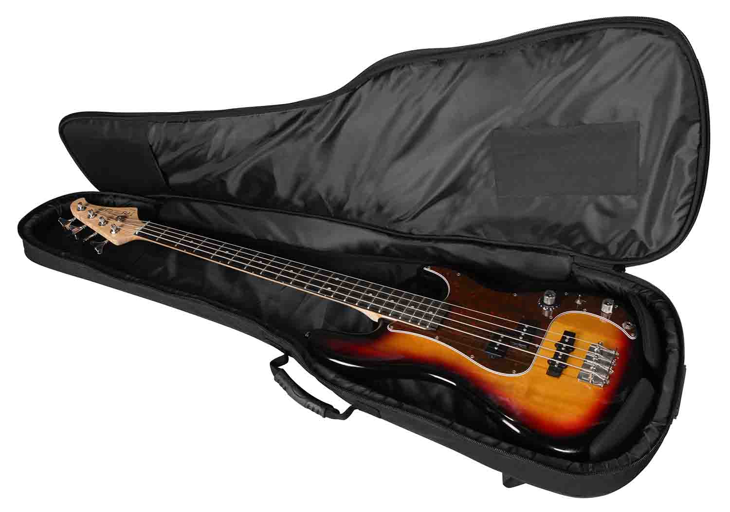 Gator Cases GB-4G-BASS 4G Style Gig Bag for Bass Guitars with Adjustable Backpack Straps - Hollywood DJ