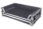 ProX XS-RANEFOURW ATA Flight Style Road Case for RANE Four DJ Controller with 1U Rack Space and Wheels - Hollywood DJ