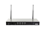 Gemini Sound UHF-04M, 4-Channel Wireless Handheld Microphone System - Hollywood DJ